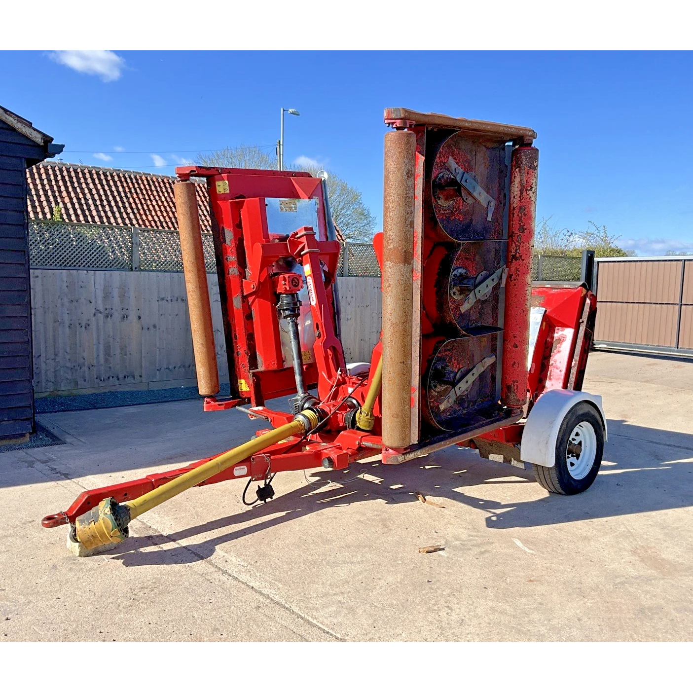 2008 TRIMAX PEGASUS 493 S2 4.93M WIDE AREA TRAILED BATWING